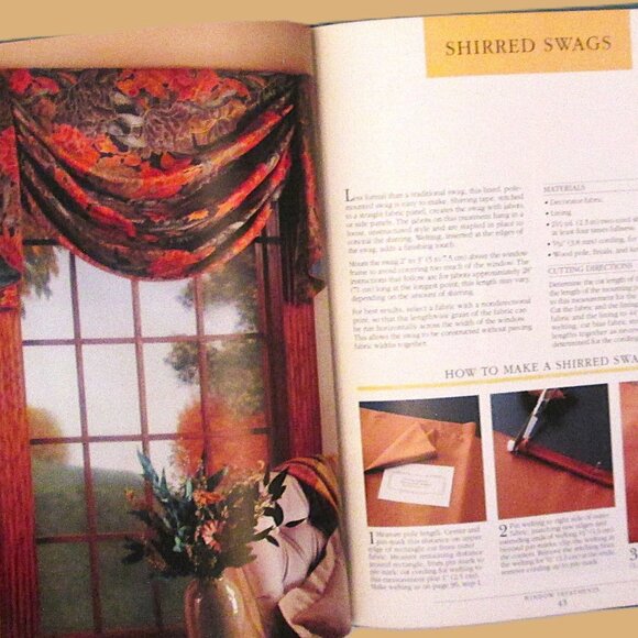Decorating(book)with Fabric & Wallpapering projects & Ideas by Randam House publ - Picture 10 of 15